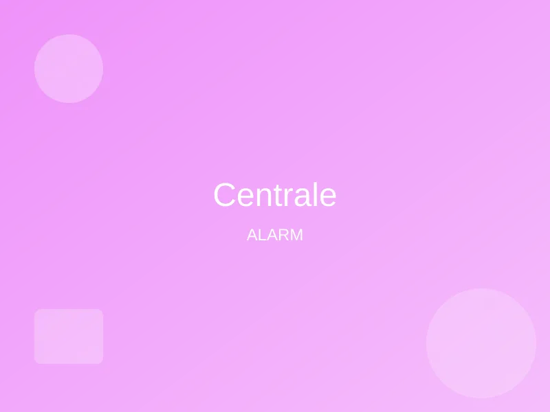 Alarme